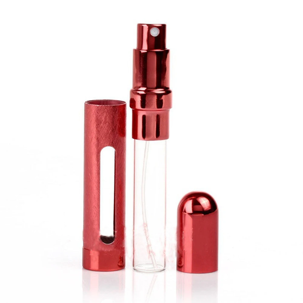 

12 ml Travel Refillable Mini Empty Perfume Bottle Atomiser Spray Case Fashion Multi-function Airless Pump Cosmetic Containers
