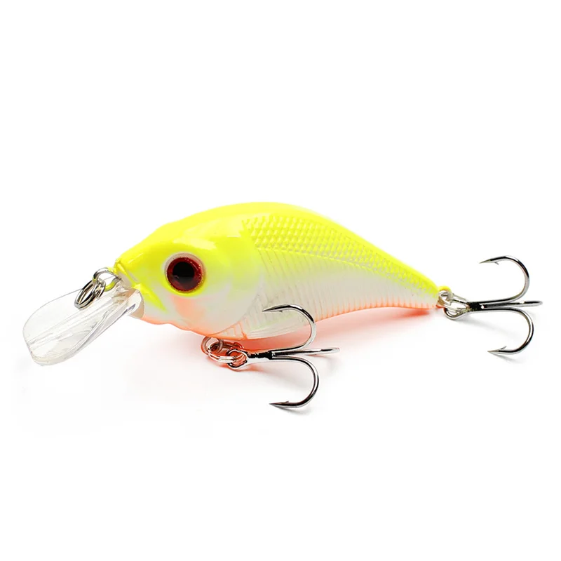 YUEWINS 75 мм 10 8 г Crankbait рыболовные приманки жесткая приманка басы плавающие воблеры