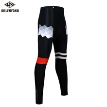 Siilenyond зима Pro велосипедные штаны с 3D с подкладкой из ткани coolmax гель Утепленная одежда Термальность штаны для велосипедистов MTB велосипедные штаны