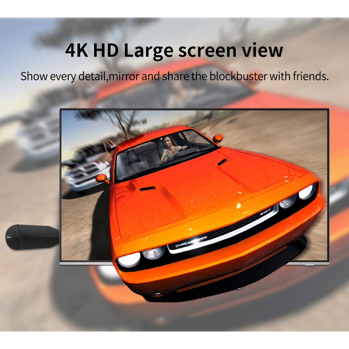 Двухдиапазонный ТВ Стик SOONHUA 2 4 ГГц 5 8 4K HD Wi Fi адаптер HDMI Miracast Airplay DLNA