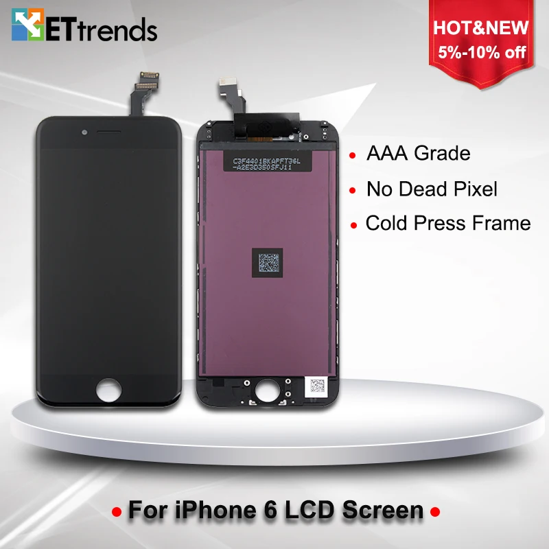 imágenes para 40 UNIDS/LOTE Un grado Sin píxeles muertos LCD para iPhone 6 LCD 4.7 Pantalla Táctil de Cristal Digitalizador Pantalla Asamblea Envío Libre de DHL imágenes para 40 UNIDS/LOTE Un grado Sin píxeles muertos LCD para iPhone 6 LCD 4.7 Pantalla Táctil de Cristal Digitalizador Pantalla Asamblea Envío Libre de DHL