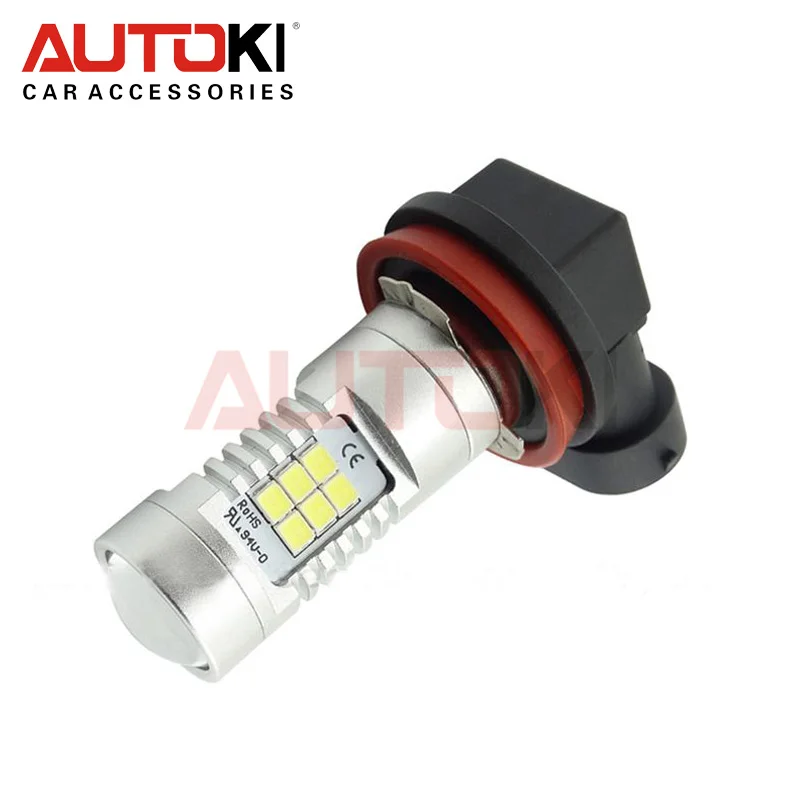 

Free Shipping Super Bright H8/H11/9006(HB4) LED 21SMD Car High Power LED Frong Fog Light car light source led Bulbs 850LM 6000K