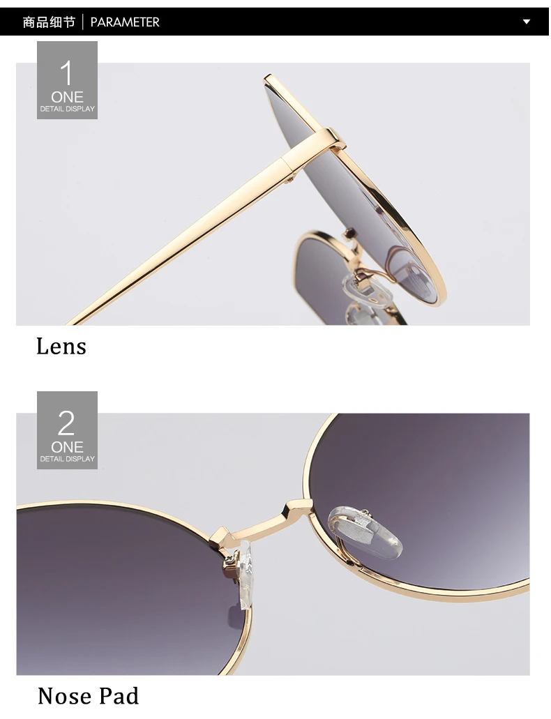 Luxury Cat Eye Sunglasses Women PATEN 2017 New Stylish Sunglass Beach Fashion Metal Mirror Glasses Female for Night Club UV400 3236  (11)