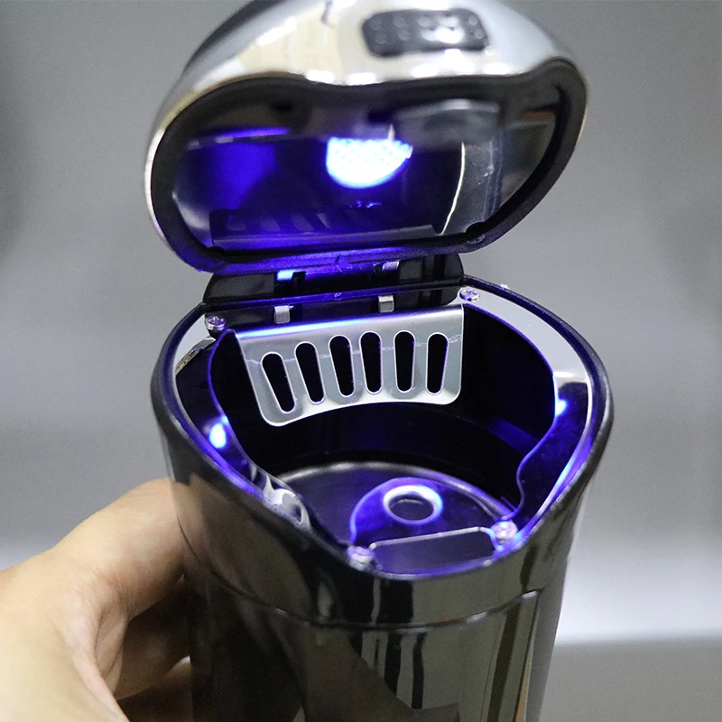 Автомобильные пепельницы автомобильные принадлежности креативные светодиодные