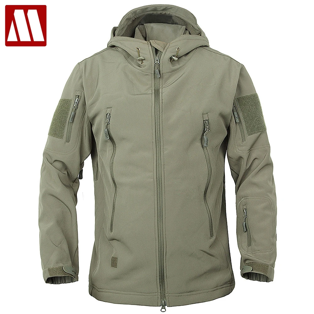 hooded army jacket