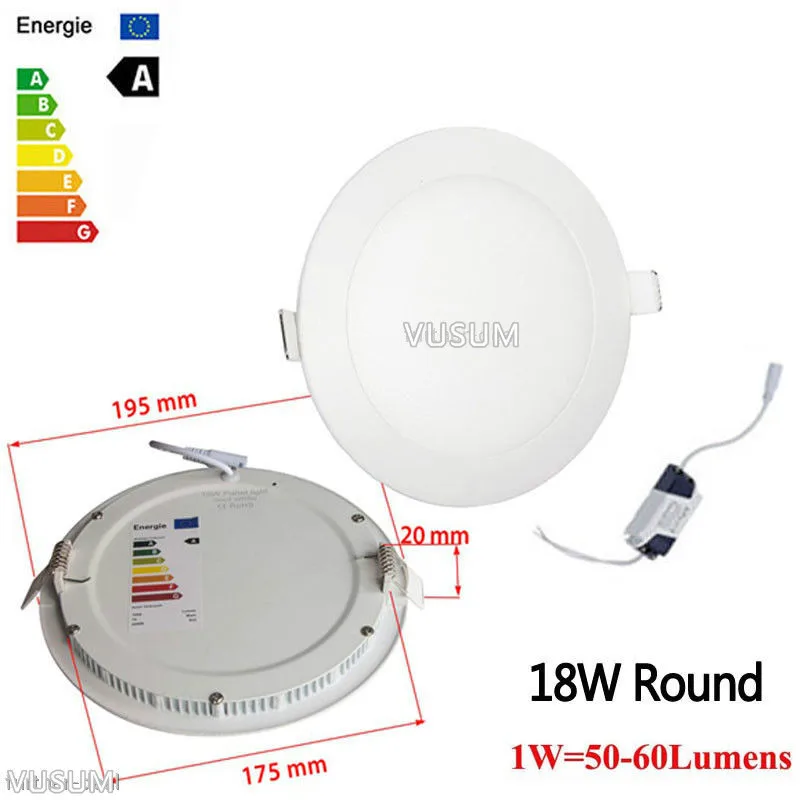 LED Ceiling Light Panel Light 6W 9W 12W 15W 18W 21W AC85-265V Indoor Lighting, Round/Square LED Light led panel light 2x4