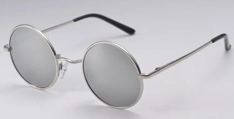 Классический круглый мужские и женские солнцезащитные очки в стиле ретро, с чехлом, Набор отверток UV400 Мужские солнечные очки для вождения