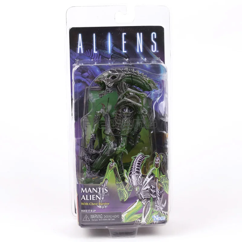 Инопланетянин NECA серия 10 Gorilla Mantis Alien Queen Face Hugger ПВХ фигурка Коллекционная модель