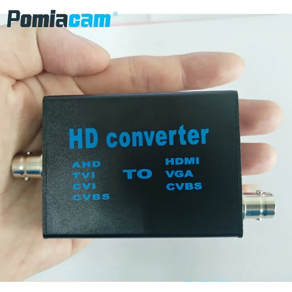 Acheter AHD41 4 en 1 haute définition vidéo signal convertisseur, AHD TVI CVI CVBS signal HDMI VGA CVBS signal convertisseur