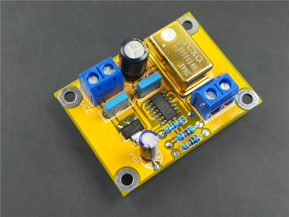 

13MHZ hifi TCXO 0.1ppm Ultra precision Golden Active DIP14 Crystal Oscillator CLOCK WITH power supplY