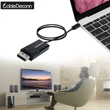 Thunderbolt 3 to hdmi cable 4K 60hz adapter converter Type C to dp vga Cable USB