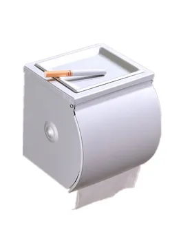 

Space aluminum bathroom waterproof paper towel rack bathroom accessories toilet cylinder tissue box roll toilet paper holder