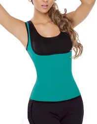 Спортивные неопрен черный/зеленый пояса Body Shaper для женщин талии Cincher Тренер Фитнес для похудения талии тренер корсет XS-2XL