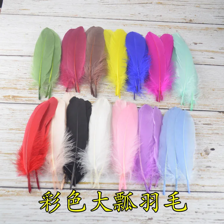 

Wholesale Top Quality Natural Goose Feathers for crafts plumes 5-7inch/13-18cm DIY Jewelry Plume Feather Wedding Home decoration