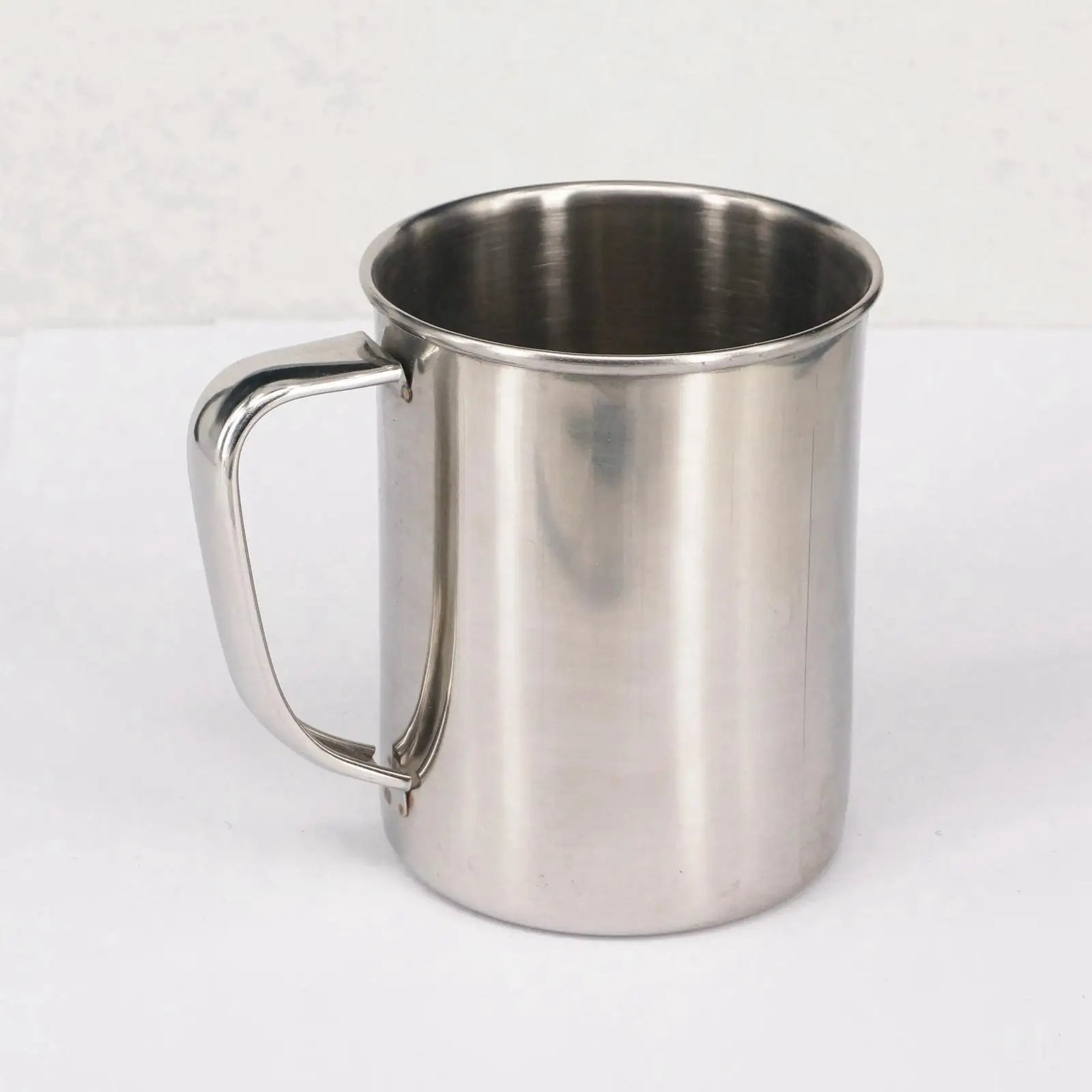 500ml Chemistry Laboratory Stainless Steel Measuring Beaker Cup With