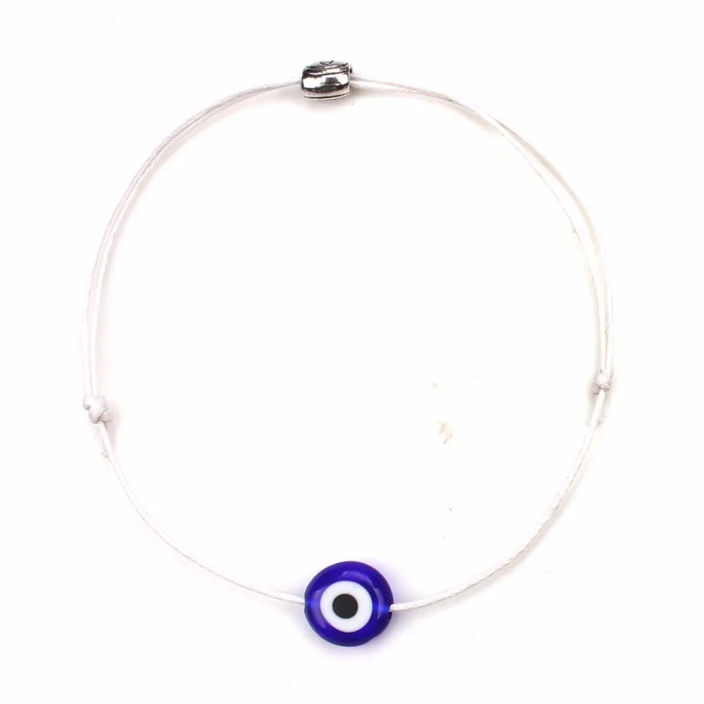 Браслеты Wish Card Lucky Evil Eye для женщин и мужчин красная веревка ручной работы