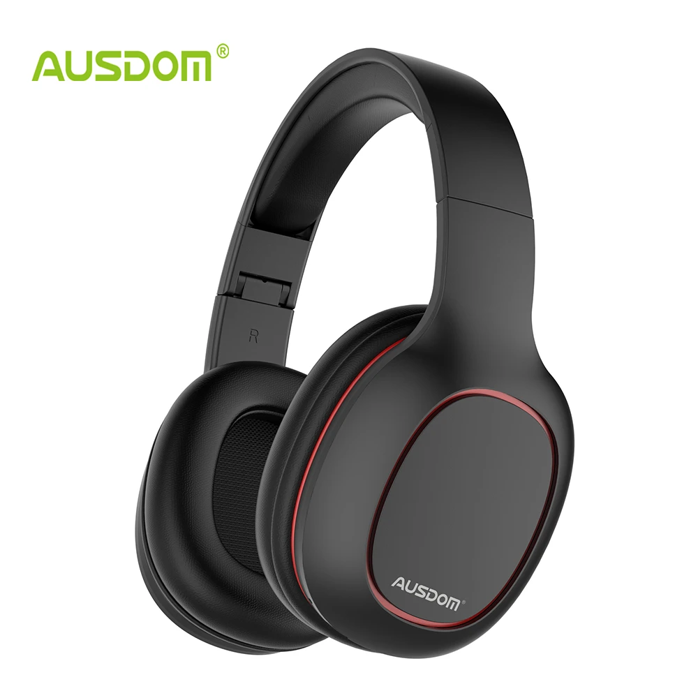Ausdom M09 Bluetooth Headphone Over Ear Wired Wireless Headphones Foldable Bluetooth 4 2 Stereo Headset with