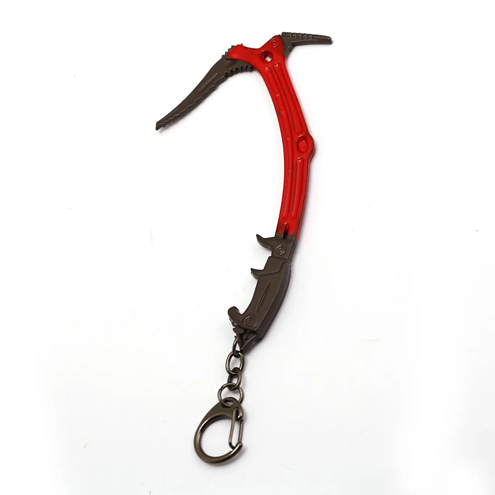 Proporciona una nueva película Tomb Raider llavero Laura pico de hielo hacha rojo llavero de Metal titular hombres Chaveiro coche llaveros recuerdo HC12935 Proporciona una nueva película Tomb Raider llavero Laura pico de hielo hacha rojo llavero de Metal titular hombres Chaveiro coche llaveros recuerdo HC12935