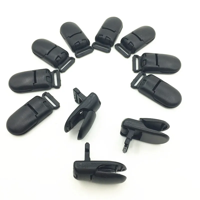 

New Baby Pacifier Clip Pacifier Chain Hand Made Cute Colourful Beads Dummy Clip Baby Soother Holder For Baby Kid white-black