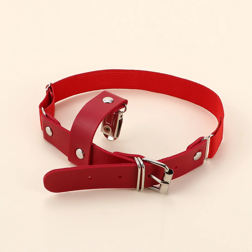 

Women's Sexy Leather Leg Harness Sexy Thigh Stockings Garter Belt Dance Club Leather Suspenders Leg Ring Thigh Ring Garter