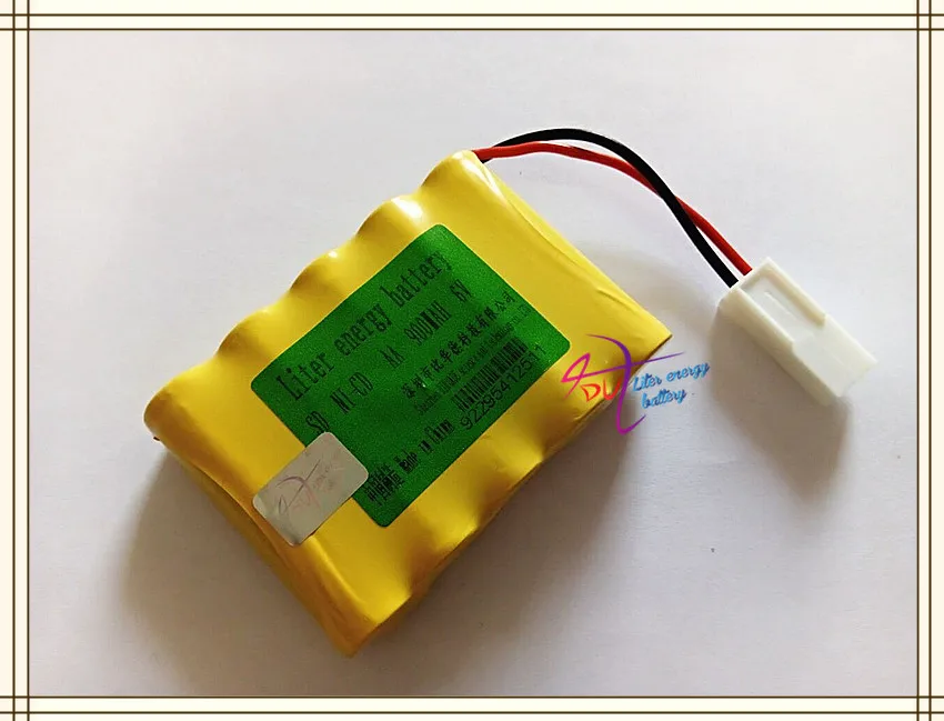 Литровая батарея Ni cd Aa 6v 900mah аккумуляторная для светодиодного солнечного света