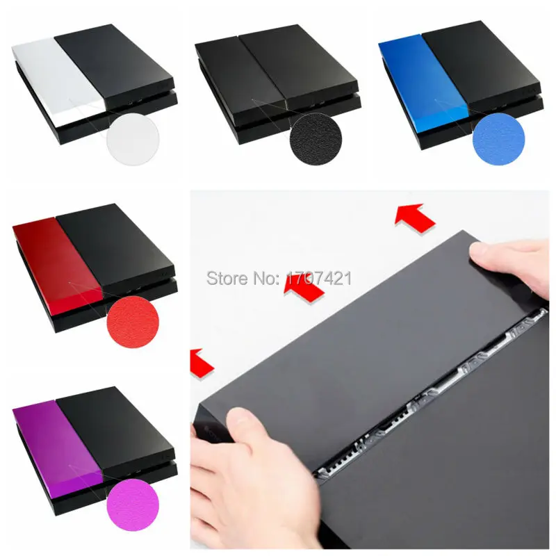 HDD Bay Cover Hard Disc Drive Cover Case PS 4 Faceplate for Sony