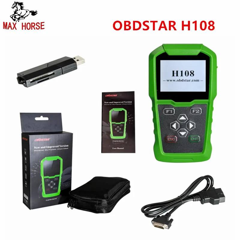 

Hot Sale OBDSTAR H108 PSA Programmer All Key Lost Pin Code ReadingCluster Calibrate for Peugeot/Citroen/DS with Can K-line