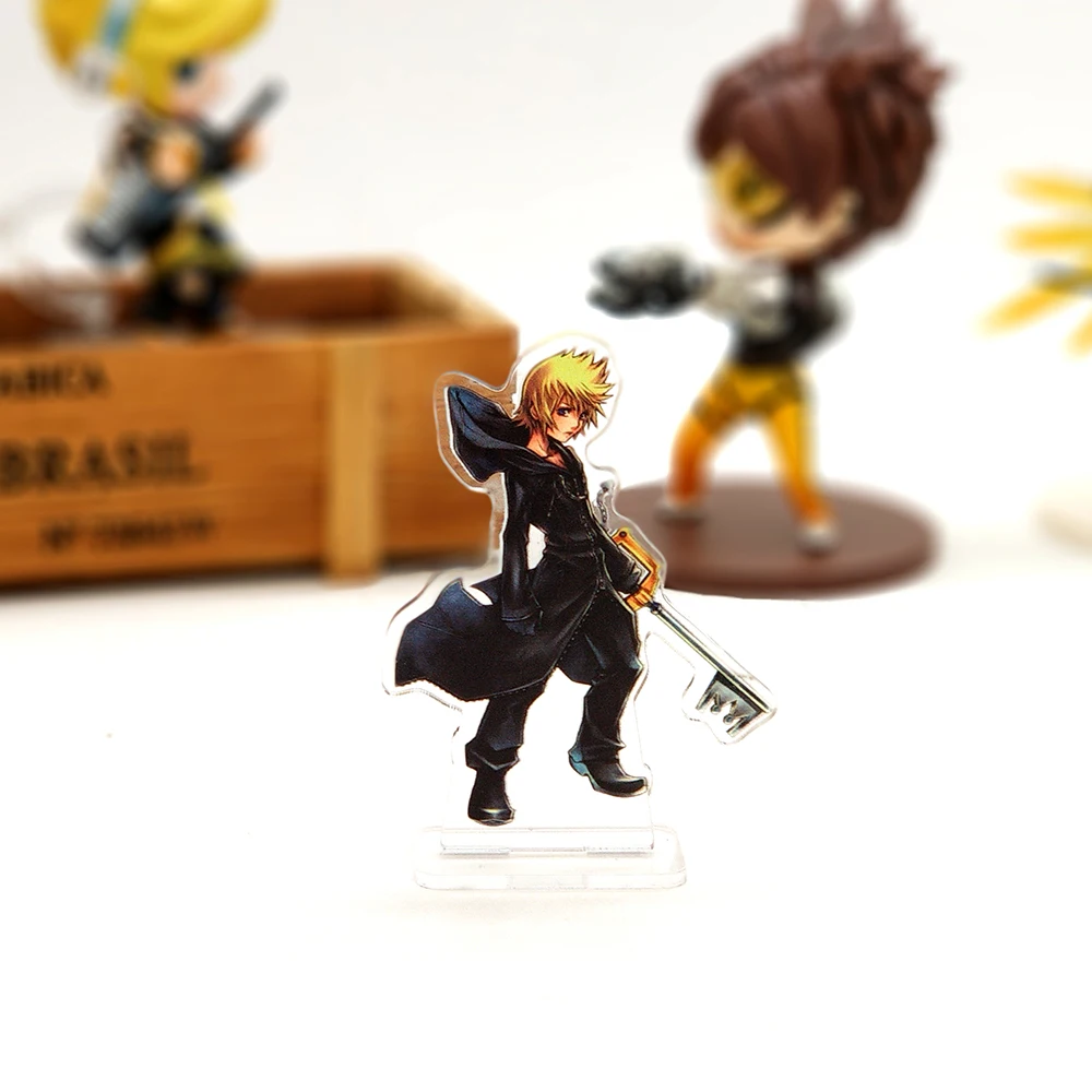 

Love Thank You Kingdom Hearts Roxas Ventus Sora SMALL acrylic stand figure model plate holder cake topper anime video game
