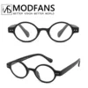 Retro Round Reading Glasses Men Women Readers Eyeglass Lightweight With Spring Hinge Presbyopic Glasses Diopter from +1.0 to+4.0 ► Photo 2/6