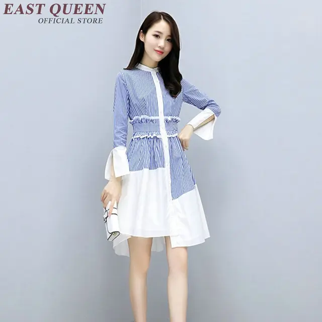 Korean Fashion Clothing Dress Kawaii Las Elegant Korean Fashion Clothing Dress Kawaii Las Elegant Irregular Autumn Dresses Women 2018 Nn0979 C