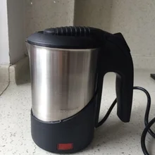 110-240 В, все 304, электрический чайник из нержавеющей стали, Мини дорожный нагреватель, чашка с двойным напряжением, портативный Электрический чайник