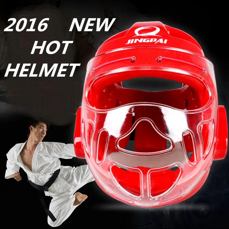 2016new 1x Closed Type Boxing Helmet Head Protector for Taekwondo Karate Tai Kick Competition