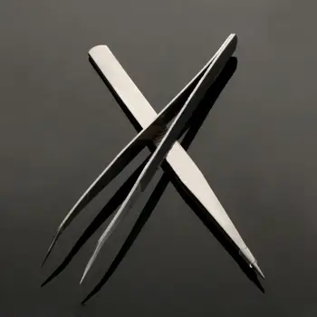 

2PCS Tweezers Set Professional Durable Precision Tweezers Stainless Steel Non Magnetic Levert Dropship 2MAR30