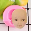 Baby Face Silicone Molds Chocolate Polymer Clay Craft Molds Handmade Craft Dolls Face Mould Sugar Craft Mould Baking Tools ► Photo 1/6