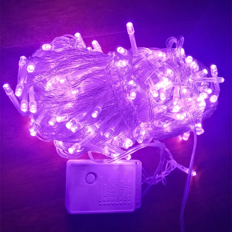 led holiday Led christmas lights outdoor 100M 50M 30M 20M 10M led string lights decoration for party holiday wedding Garland