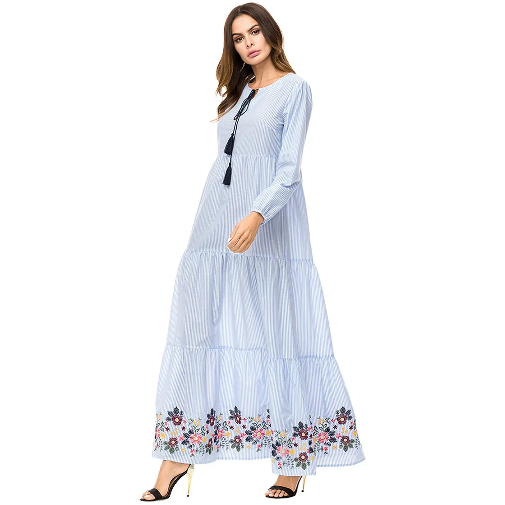Women Dress Long Muslim Clothing for Women Fashion Arabic Clothing