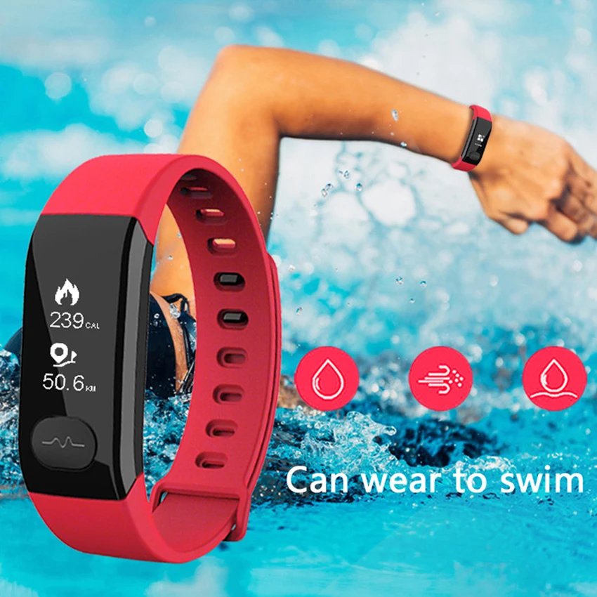 

Smart Band E29 Smart Wristband Waterproof Sports Bracelet Blood Pressure ECG Heart Rate Monitor Fitness Tracker Watch Smartband