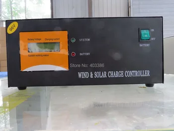 

5KW wind solar hybrid controller ,5KW wind and 1500W solar ,96V battery bank ! Dump load box including !