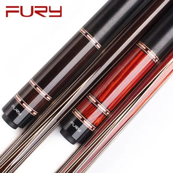 New High end FURY YT 1/2 Pool Cue Stick With Case Technology North