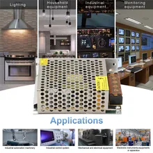 5A 60 Вт трансформаторы 110 V-220 V AC к DC 12V переключатель Питание адаптер конвертер для RGB Светодиодные ленты свет драйвер Aug26