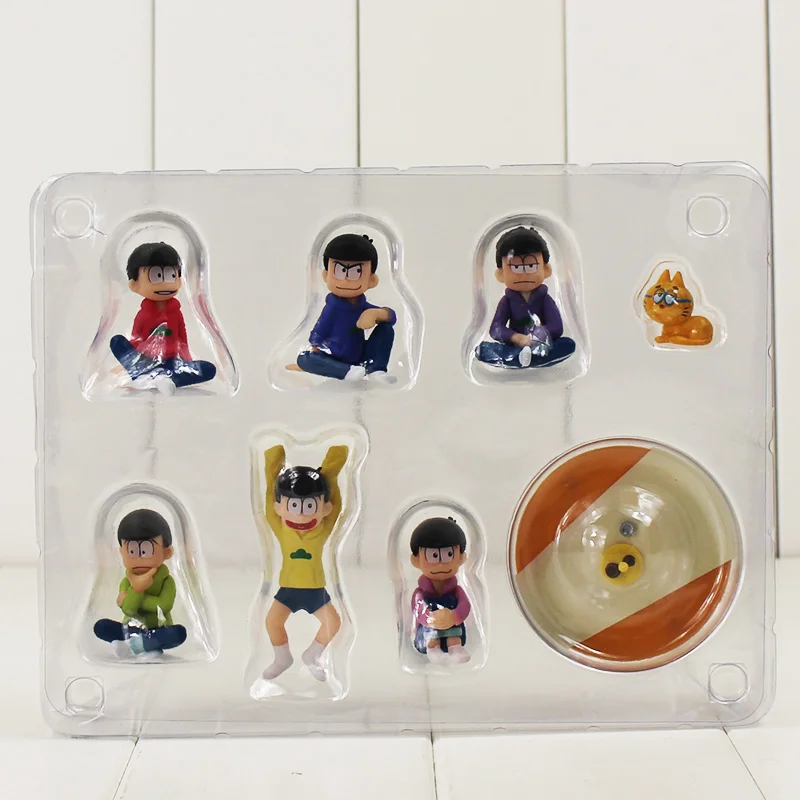 8 шт./лот 2 6 5 см экшн фигурки OSOMATSU San Mr osomatsu Karamatsu Ichimatsu Mini Brothers милые коллекционные
