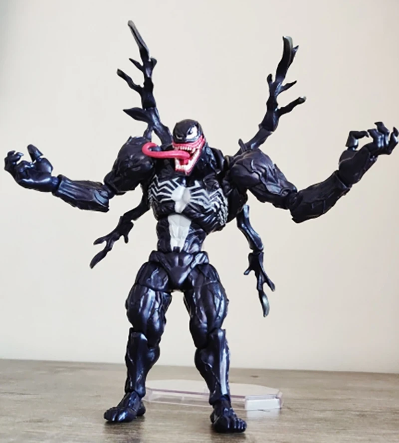 6 дюймов с героями комиксов Марвел, Ямагучи для тинейджеров Revoltech удивительная Venom 003 фигурку игрушка, кукла, Модель Кукла подарок