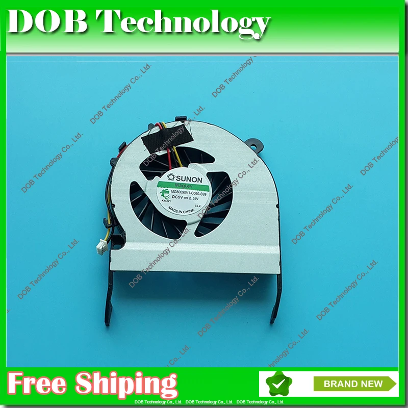 

CPU cooling fan for FOR Toshiba L800-S17B L800-C05B L800-S18W C800 M800 C805 M805 MF60090V1-C430-G99 Laptop cooler heatsink Q