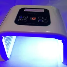 4 цвета ФДТ светодиодный свет терапия машина Уход за кожей лица омоложения кожи затянуть удалить Acne морщин светодиодный лица Красота спа-pdt терапии