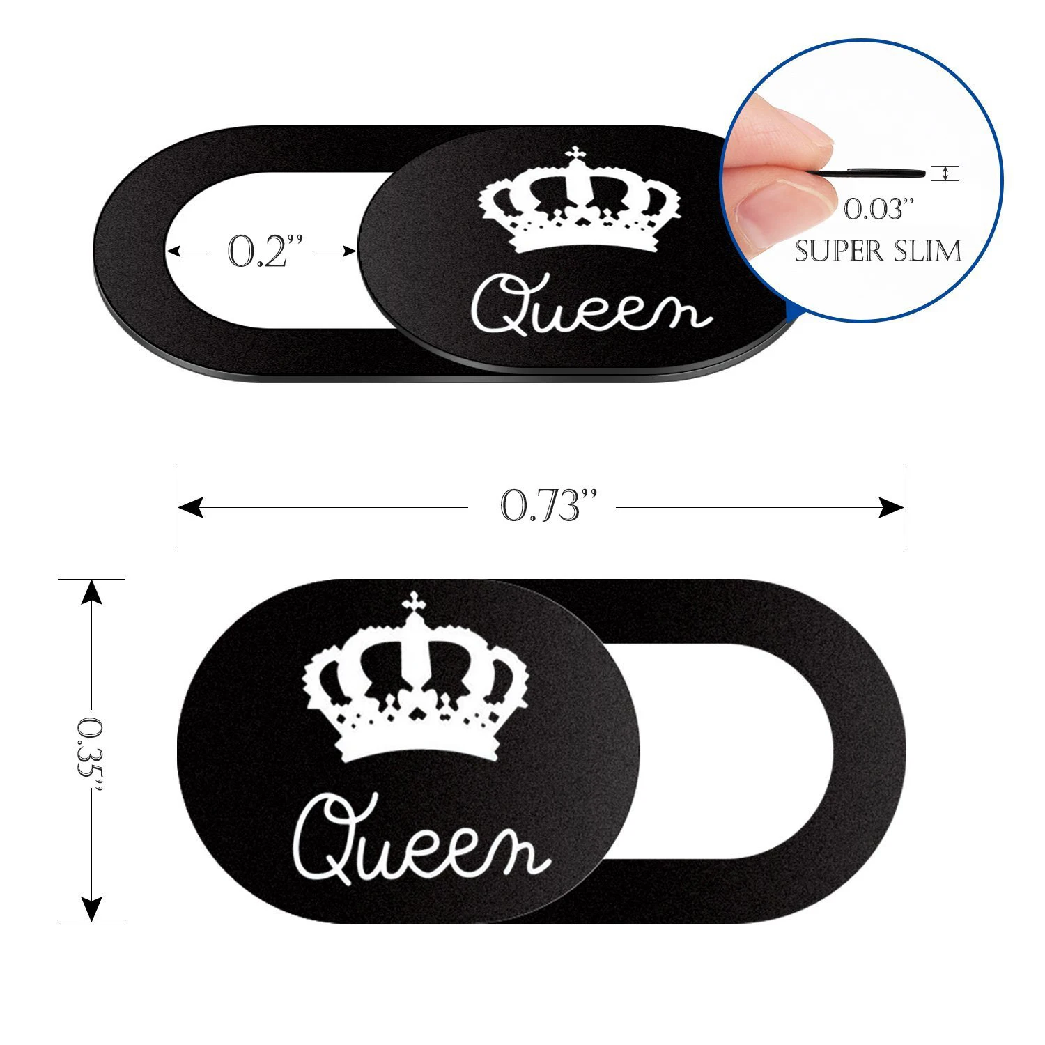 Lovers King queen чехол для веб камеры магнит затвора слайдер крышка iPhone iPad ноутбуки