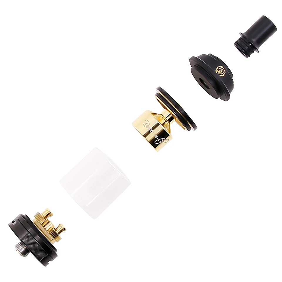 Fumytech Rose mtl RTA Gold Edition (11)