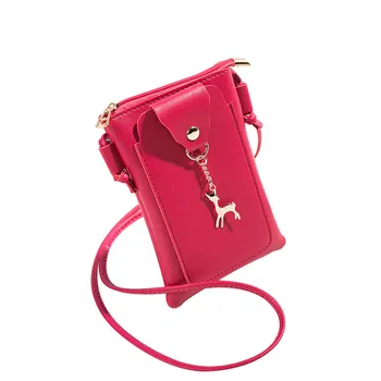 

OCARDIAN Wallet Women Fashion Solid Deer Cover Crossbody Bag Shoulder Bag Phone Coin Bagluxury Handbags Women Bags Designer