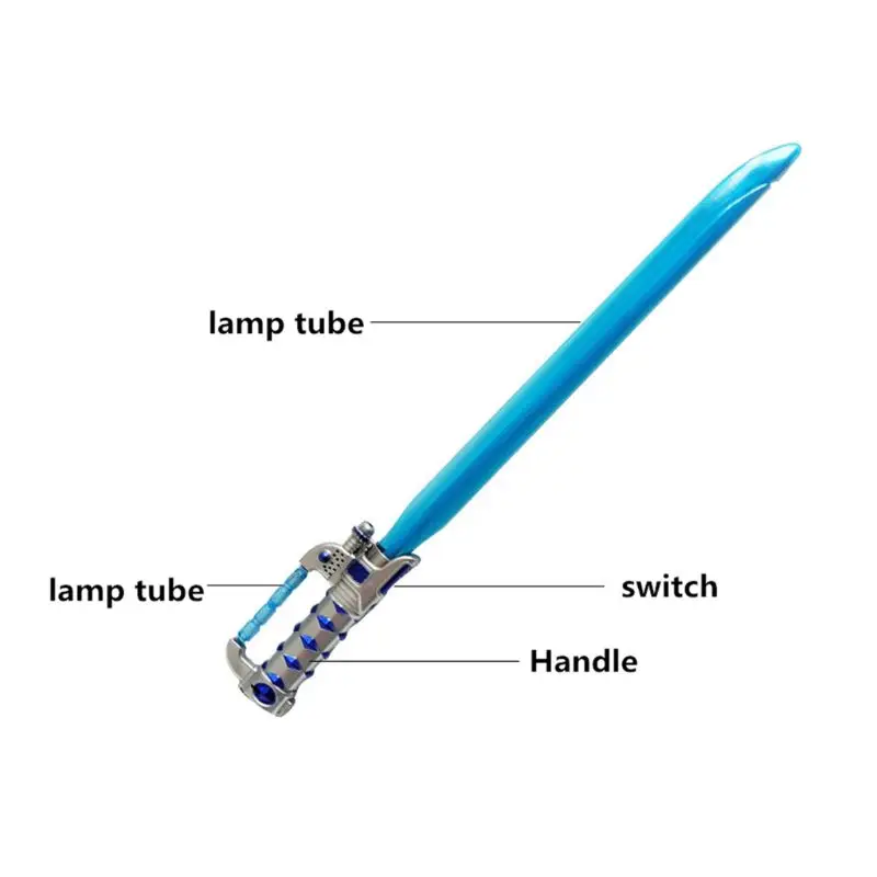 

Safe Plastic Lightsaber Toy With Infrared Rays Samurai sword Luminous Laser Sword Light up Led Flashing Lightstick Kids Toy Boys