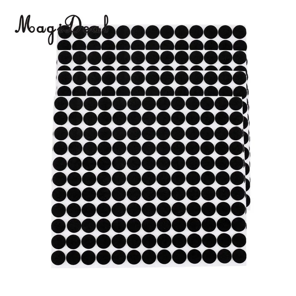MagiDeal 5xSheet Rubber Based EVA Pads Self Adhesive Furniture Anti-Skid Protectors Use for Battery Cover Foam Pad