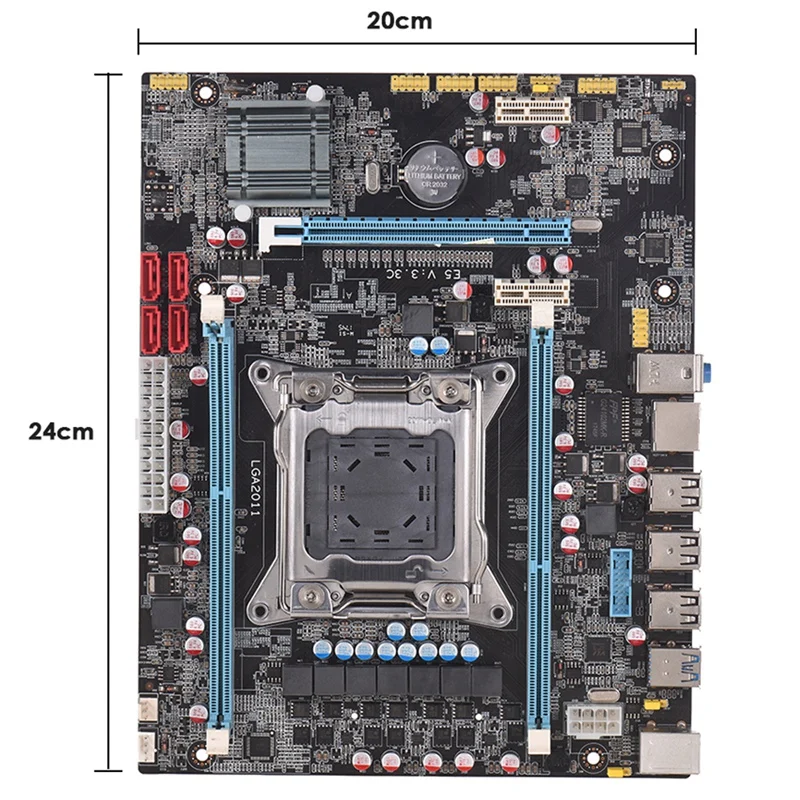 

E5 3.3C Motherboard Lga 2011 X79 Lga2011 Socket Motherboard Server Reg Ecc Function Pci-Express Usb 3.0 Ddr3 32G Mainboard M-A